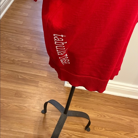 😍SHOW SPECIAL - TABULA RASA Red Short Sleeve Sweater Plus Size  XXL - Picture 3 of 7